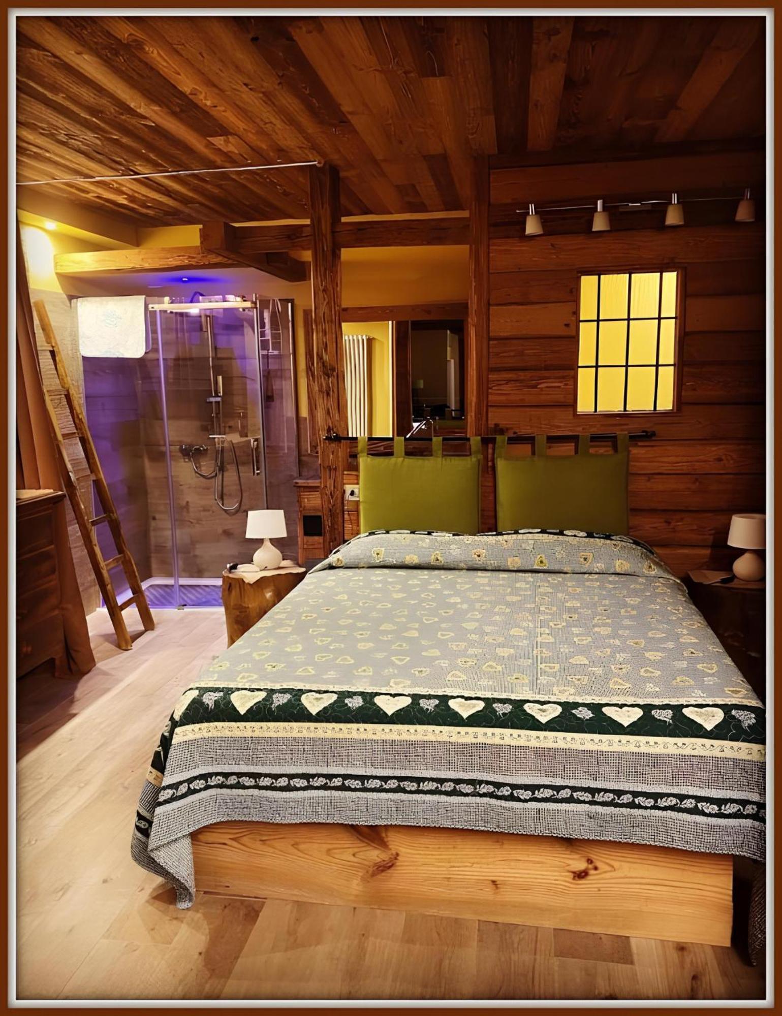Chalet Con Jacuzzi Vista Montagne Aosta Szoba fotó